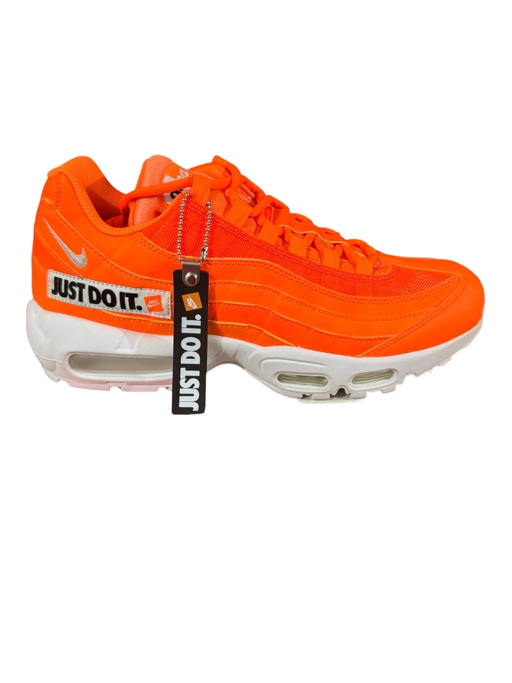 Nike Orange Air Max 95 'Just Do It' Low Top Sneaker